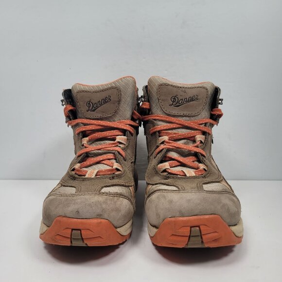 Danner St. Helens Mid 4" Gore-Tex Women's Brown Orange Hiking Boots US Size 7.5 - Picture 3 of 8